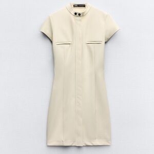 ZARA TAILORED MINI DRESS